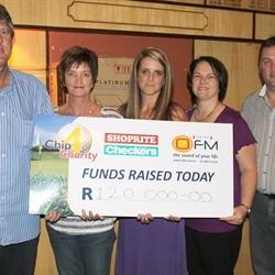 SUCCESSFUL SHOPRITE CHECKERS OFM CHIP 4 CHARITY 2013