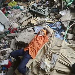 Woman found alive after 17 days in collapsed Bangladesh factory