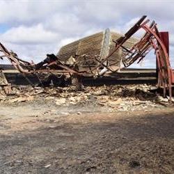 Over 100 million potential meals lost due to fires