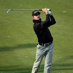 Schoeman Park local Jbe Kruger lying joint third at the Ballentine's Championship