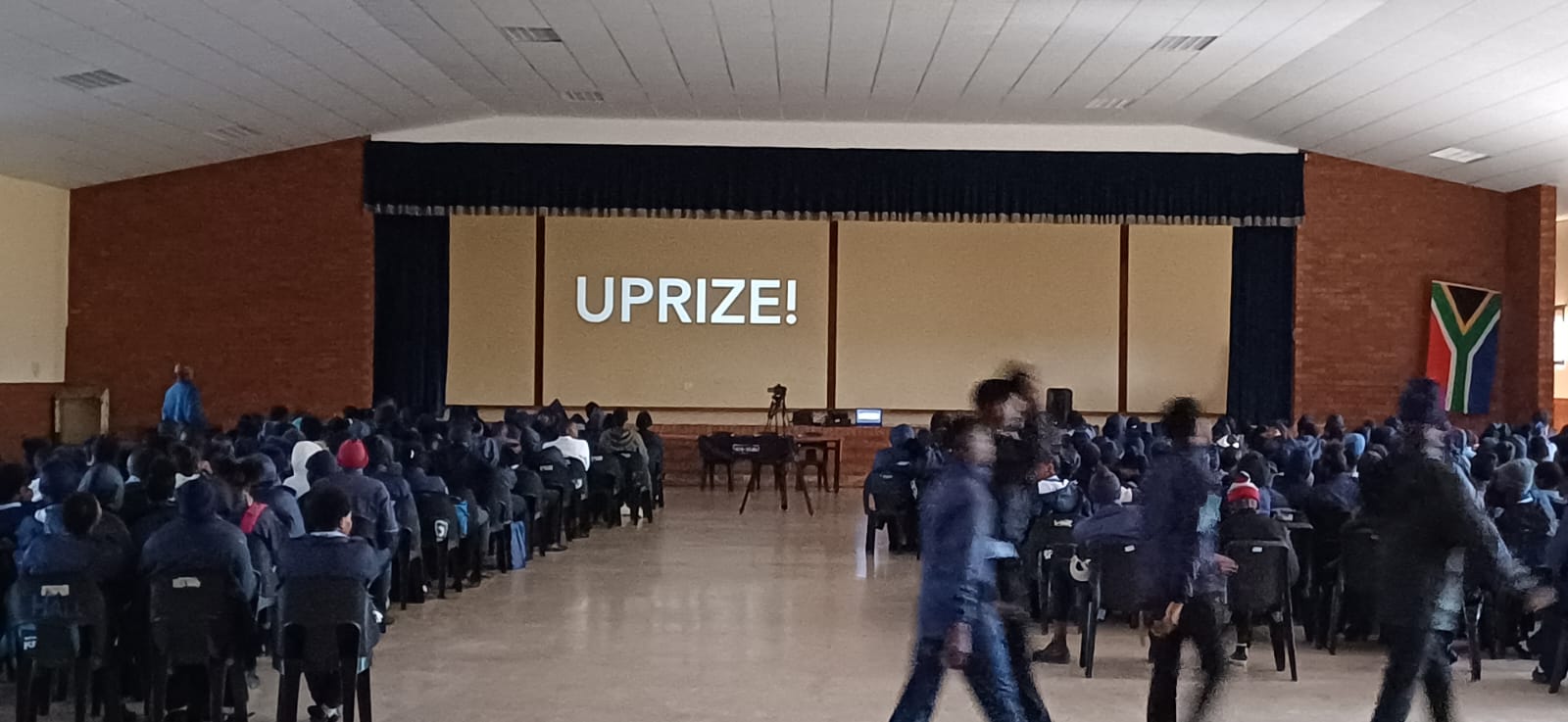 Learners at Wongalethu Comprehensive Shool.Photo:Mpho Tau