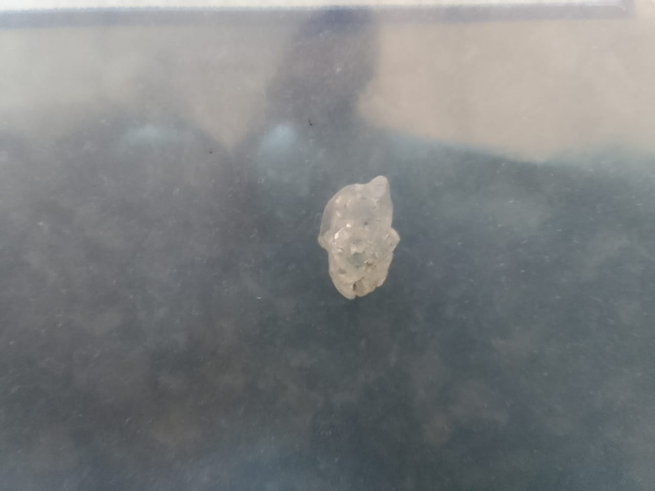 Die ongeslypte diamant. 