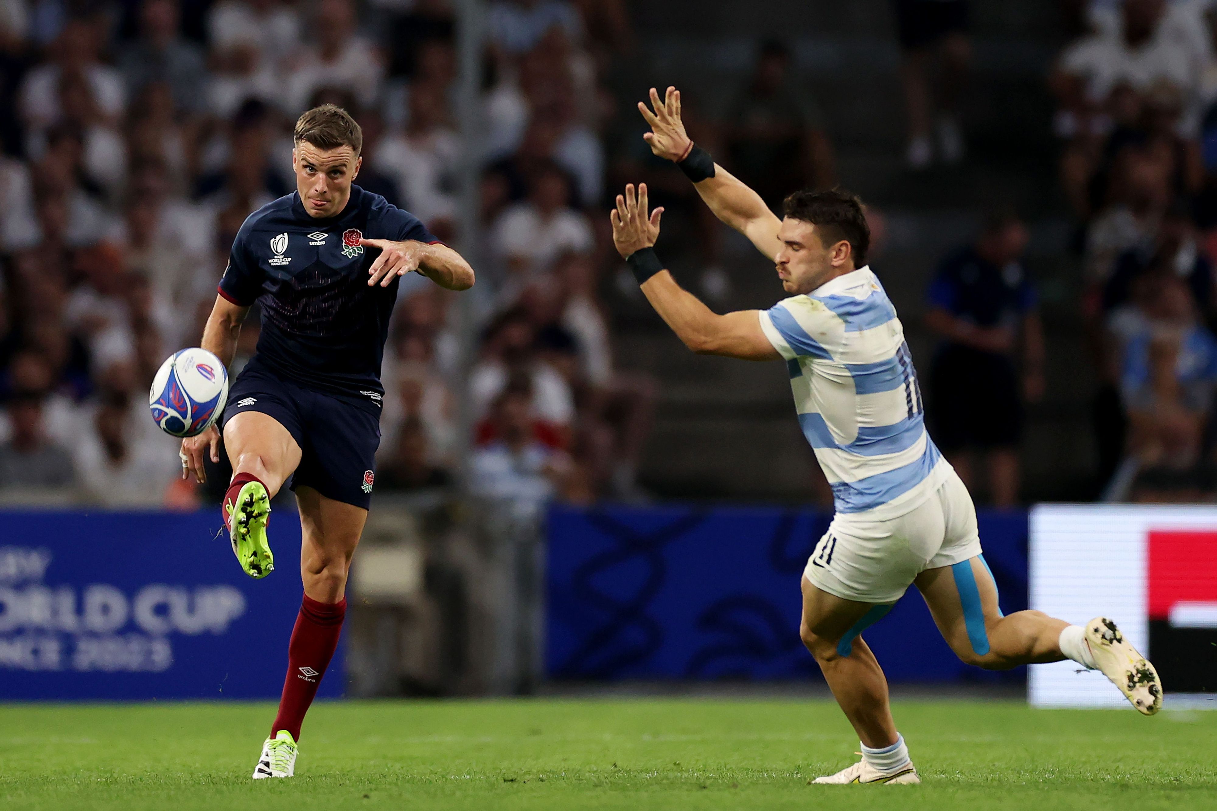 George Ford - Michael Steele - World Rugby/World Rugby via Getty Images