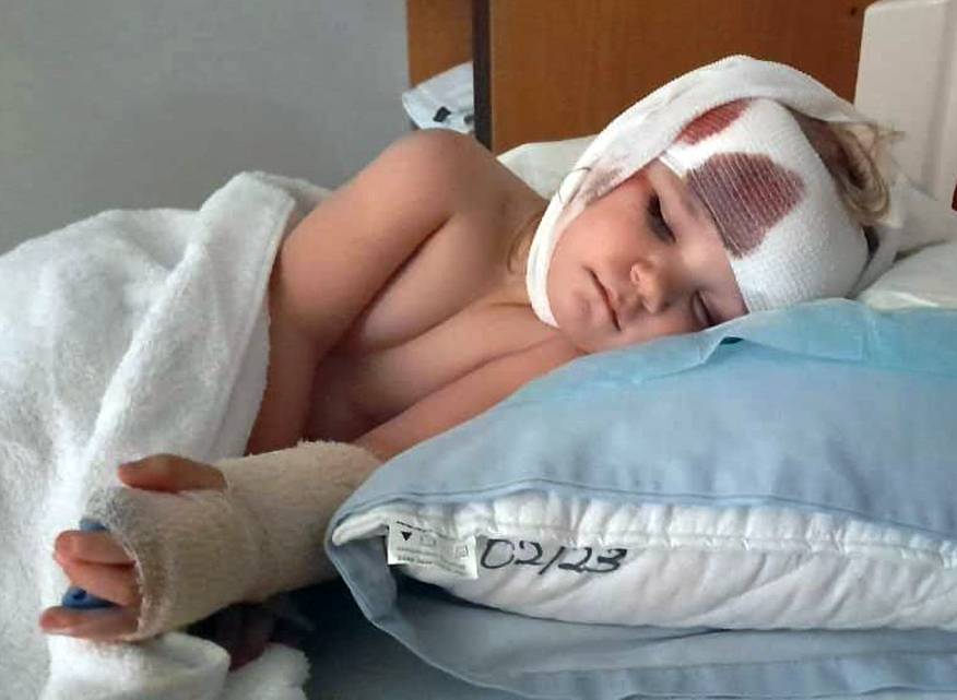Die beseerde Leah lê in die Baragwanath-hospitaal.