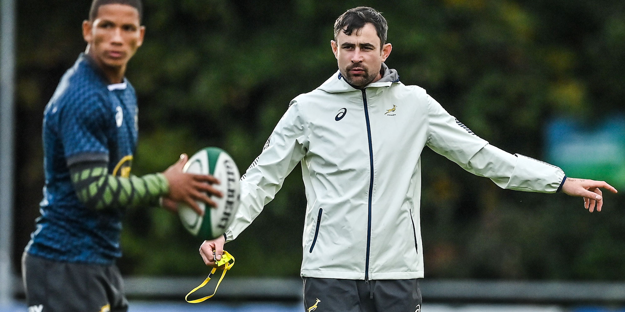 Manie Libbok and Felix Jones - SA Rugby