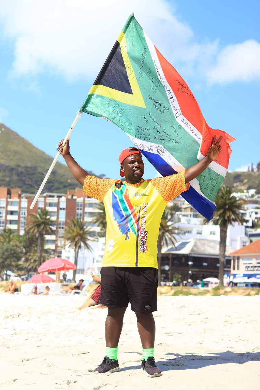 Siyanda Dlamini on his Peace Walk 2022.  PHOTO: Facebook