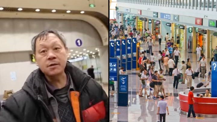 Weird Wide Web - Living in an airport to escape family | News Article