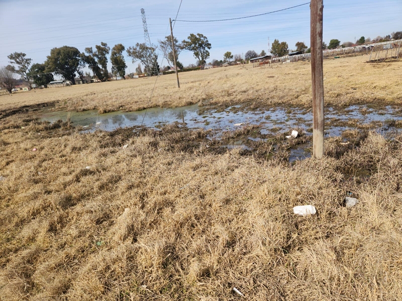 Free State sport facility turned into sewage pool  | News Article