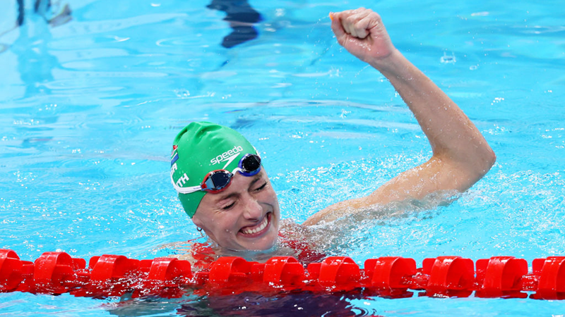 Tatjana Smith wins gold in Paris Tatjana Smith wins gold in Paris | News Article