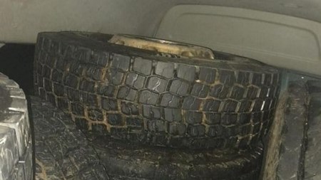 Duo arrested with suspected stolen truck tyres | News Article