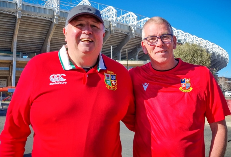 Welsh fans excited ahead of Bloemfontein Test | News Article