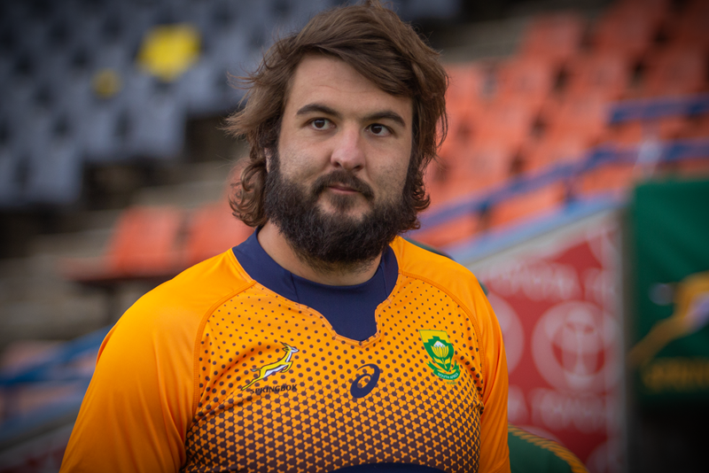 De Jager out for French Test | News Article