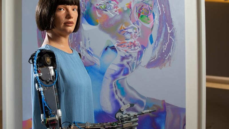 Weird Wide Web - Ai-Da the artistic poet robot Weird Wide Web - Ai-Da the artistic poet robot | News Article