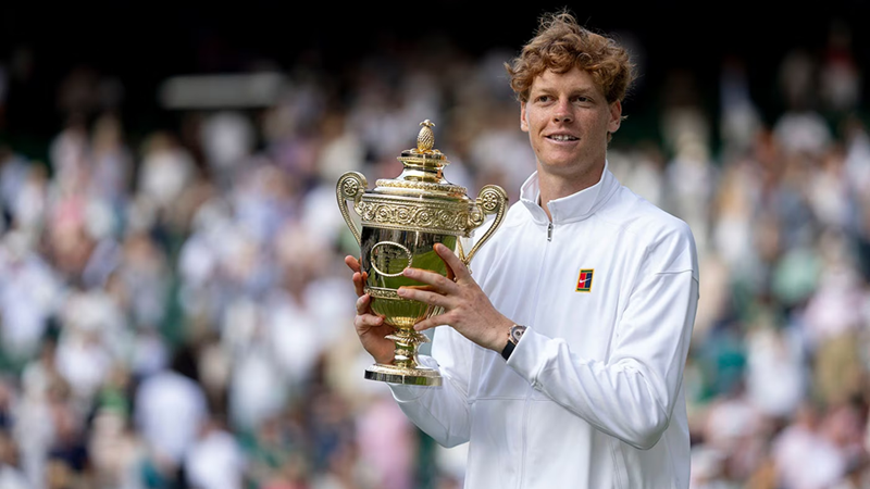 Sinner wins Wimbledon for the first time Sinner wins Wimbledon for the first time | News Article