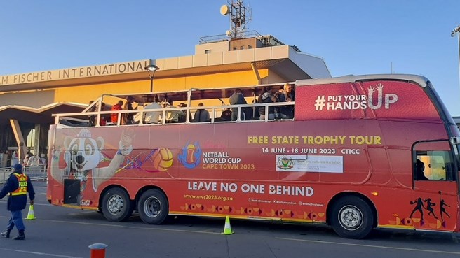 Netball World Cup trophy has arrived in Free State | News Article