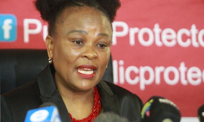 #Mkhwebane tells Ramaphosa he is not entitled to suspend her | News Article