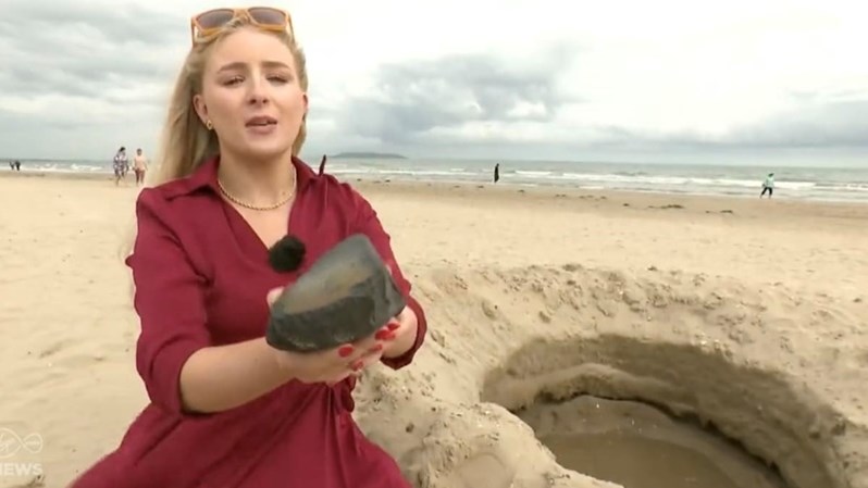 Weird Wide Web – Geheimsinnige gat op Dublin-strand gevind | News Article
