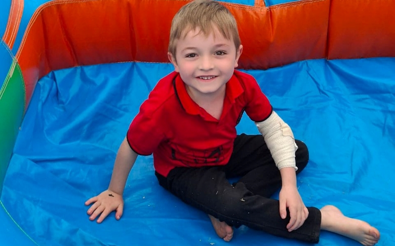 Bloemfonteinse kleuter vaar goed ná bestralingsterapie | News Article