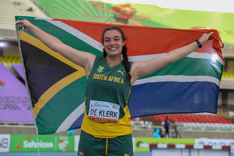 Welkom's De Klerk shatters junior SA record in San Diego | News Article