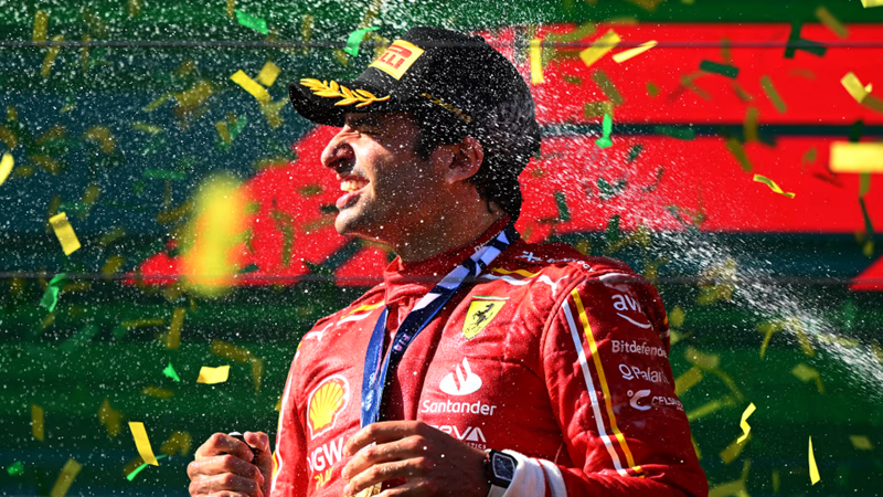 Sainz wins the Australian Grand Prix | News Article
