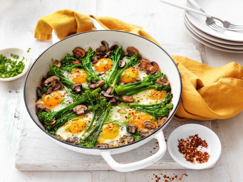 Your Weekend Breakfast Recipe - Eggs with Herbed Mushrooms - Australian Version | News Article