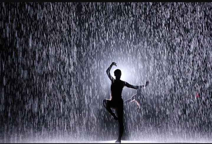 Installation Rains Everywhere - Except On You | News Article