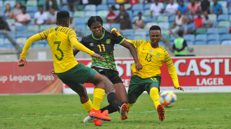 Reggae Girlz too good for Banyana in Montego Bay Reggae Girlz too good for Banyana in Montego Bay | News Article