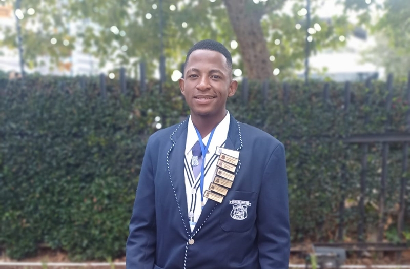 Free State's top learner brings a smile to his parents, school | News Article