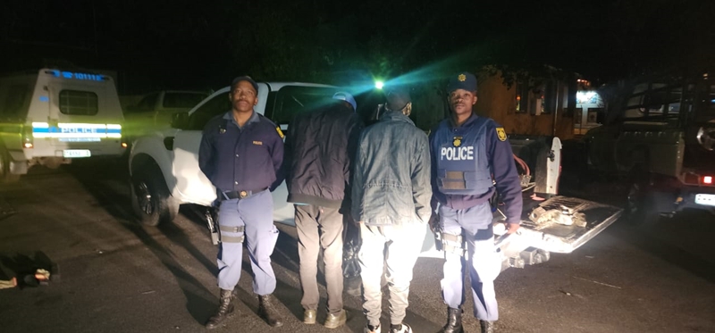 Twee vermeende koperdiewe in Bloemfontein aangekeer  | News Article