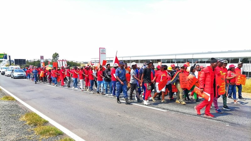 North West roads blocked during shutdown North West roads blocked during shutdown | News Article