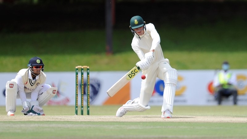 Jansen shines with bat and ball on day two Jansen shines with bat and ball on day two | News Article