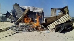 Bloemfontein father mourns death of two children in shack fire | News Article