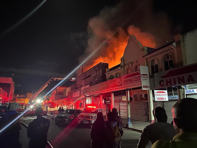 Several shops gutted by fire in Bloemfontein CBD | News Article