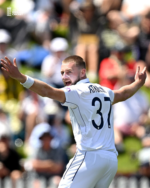 England in the pound seats in second Test against New Zealand | News Article