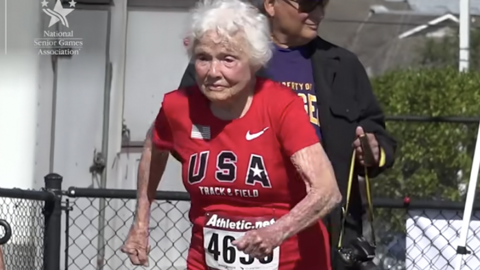 Weird Wide Web - 105 year old record breaker runner | News Article