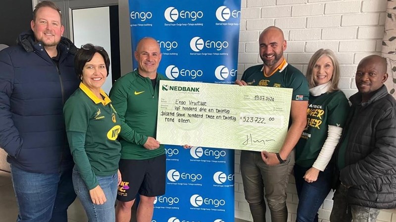 Engo ontvang R500 000+ skenking Engo ontvang R500 000+ skenking | News Article