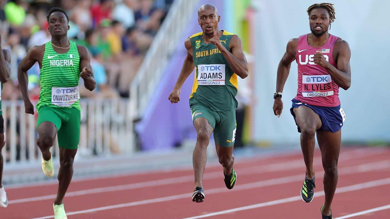 Three South Africans into 200m semis | News Article