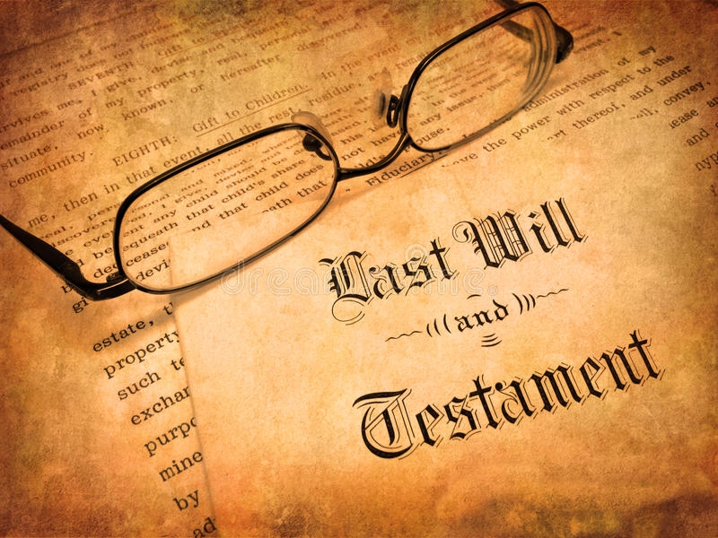 Do you have a last will and testament | News Article