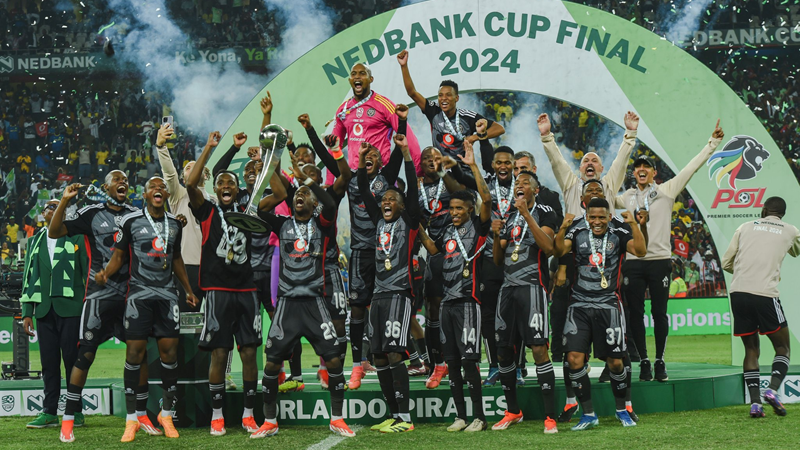 Pirates score late winner to defend their Nedbank Cup title | News Article