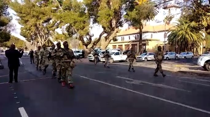 Heavy military and police presence ahead of #AsbestosGate | News Article