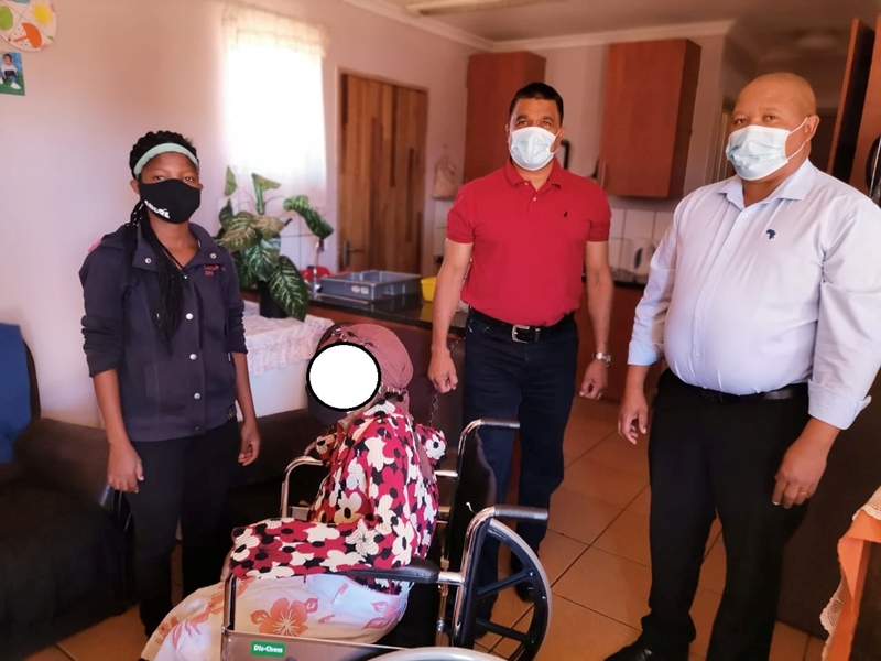 Blind woman receives wheelchair to improve quality of life | News Article