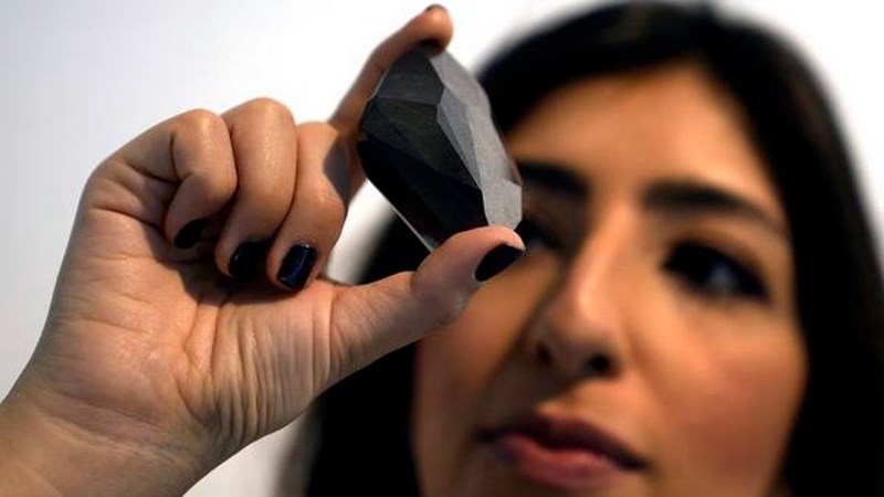 Black diamond, largest ever cut, goes on show in Dubai | News Article