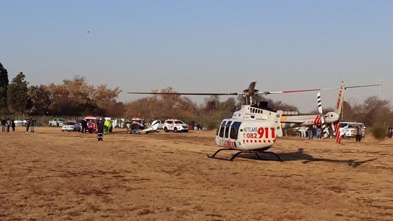 Duo injured after plane crash in Vaal | News Article
