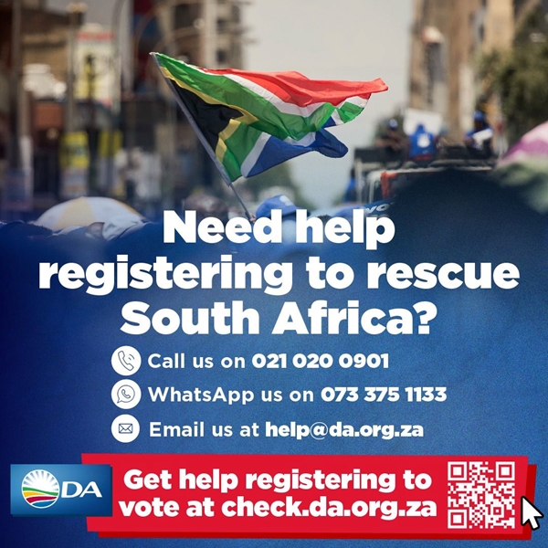 DA encourages everyone to register | News Article