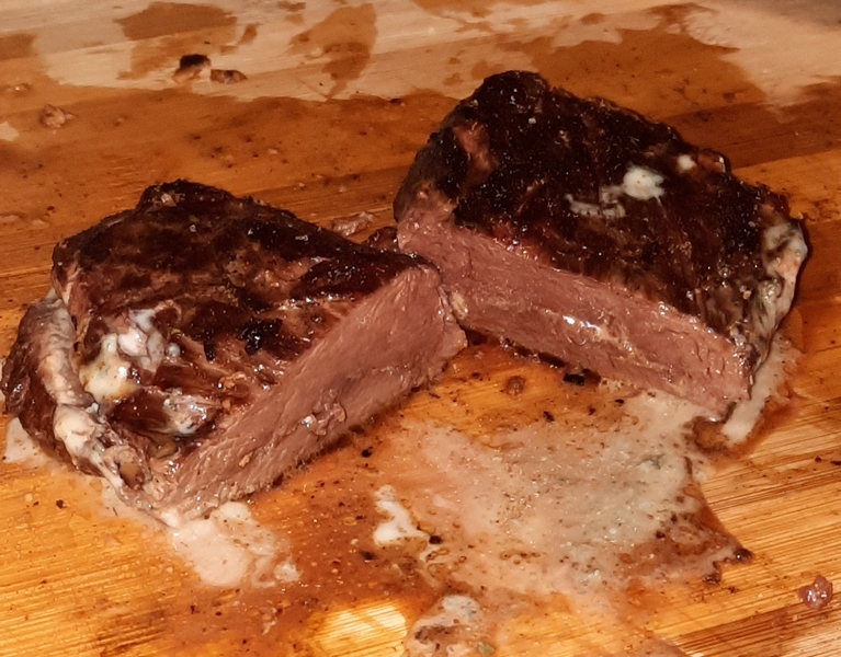 Your Weekend Breakfast Recipe - Pieter's own Ostrich Blue Cheese Ribeye Steak | News Article