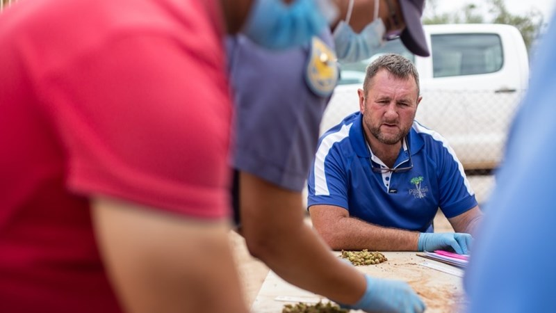 Polisiekaptein vas oor bedreigde veldplante | News Article