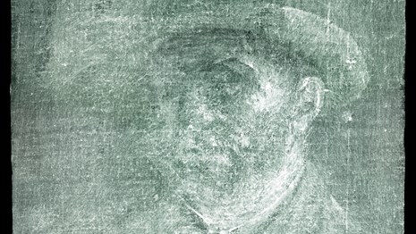 Weird Wide Web - Van Gogh self-portrait found behind another painting! | News Article