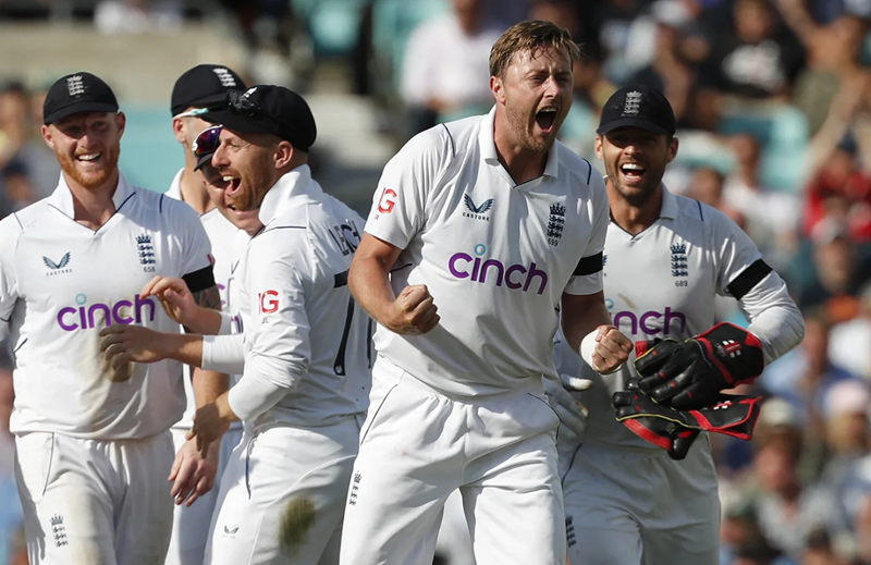 England on the brink of Test series victory | News Article