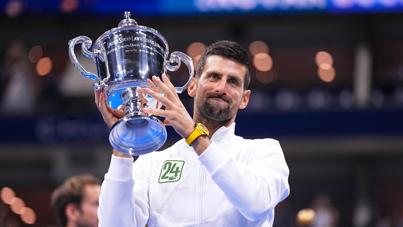 Djokovic equals Court's record of 24 Grand Slam titles | News Article