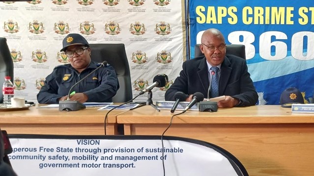 Free State fourth quarter crime statistics give hope Free State fourth quarter crime statistics give hope | News Article